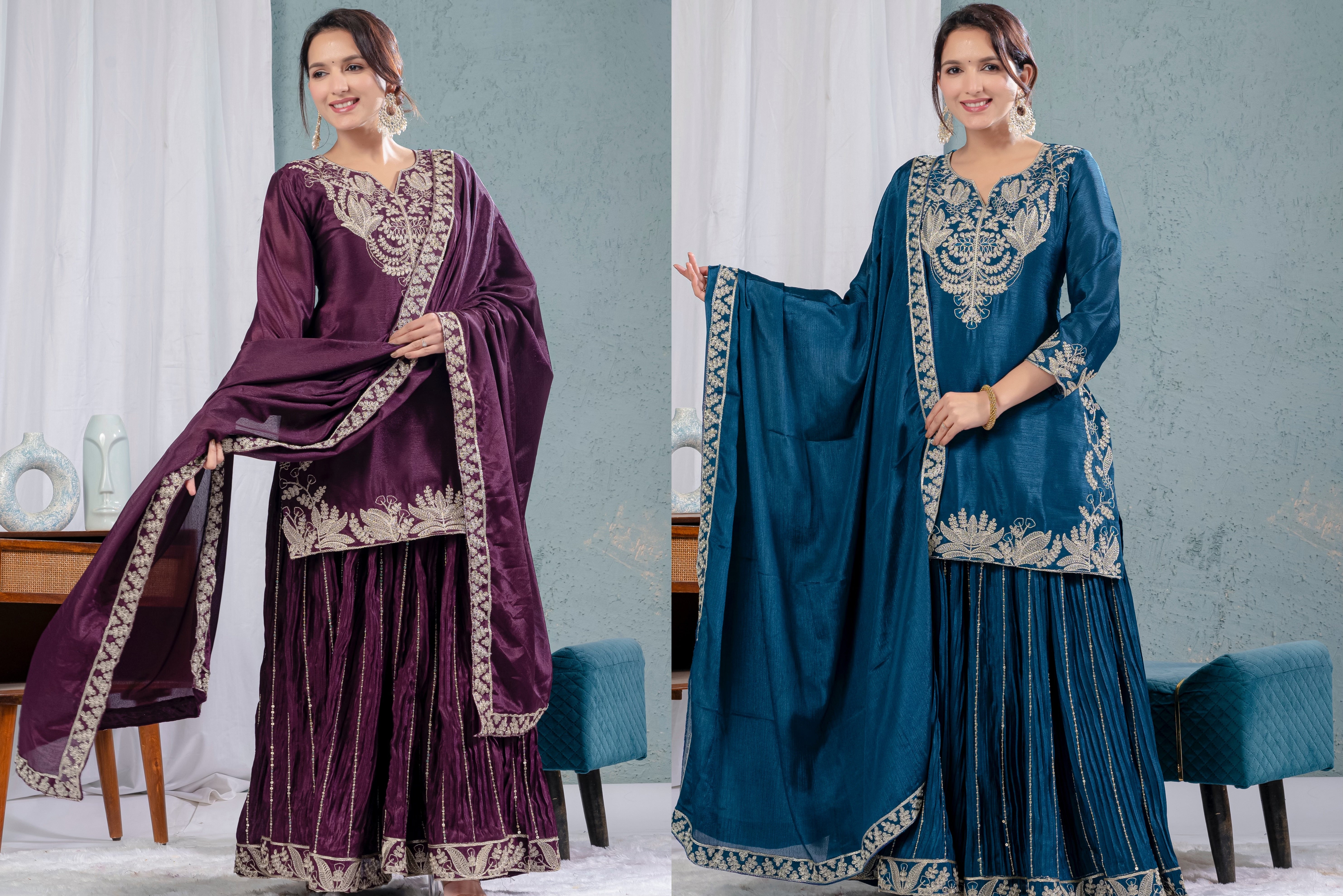 Pure heavy chinnon silk