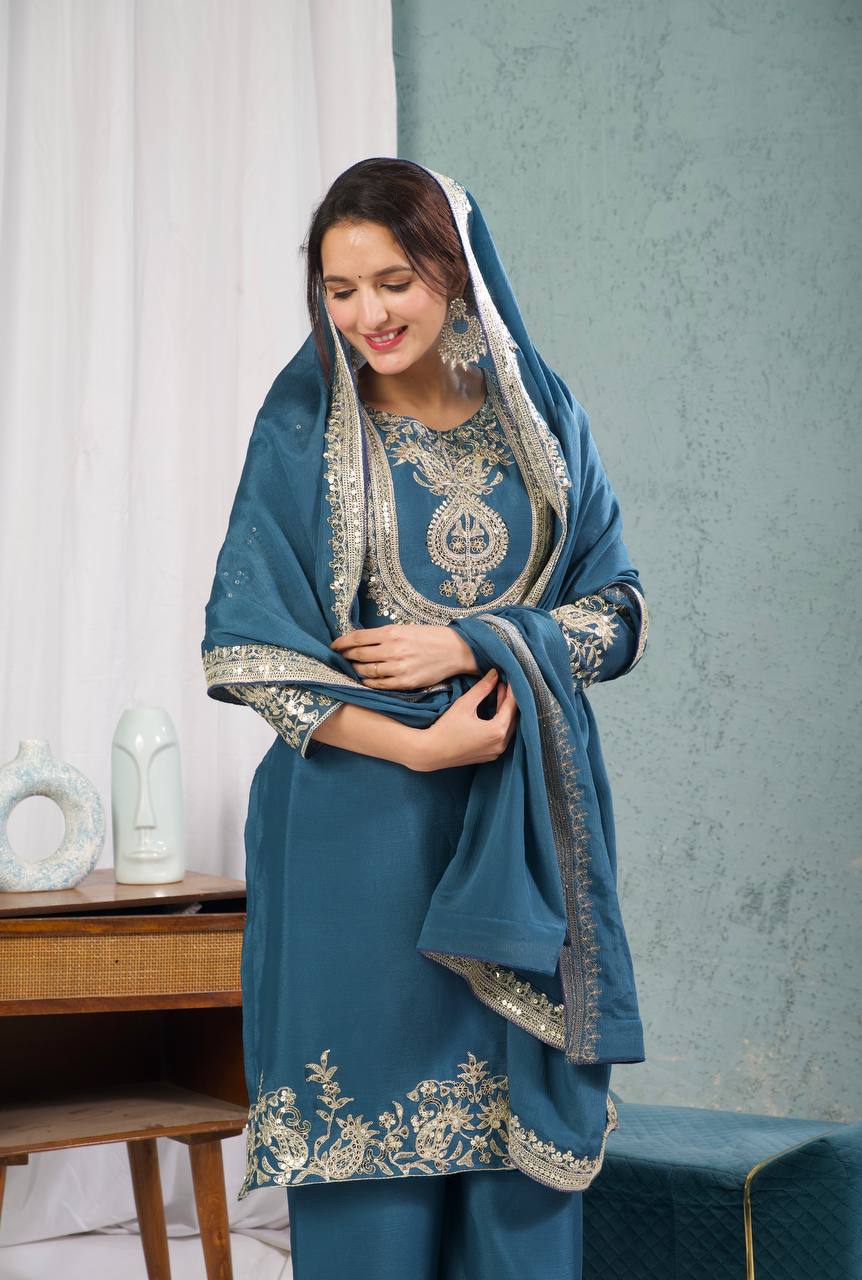 Pure Heavy Chinnon Silk -3022