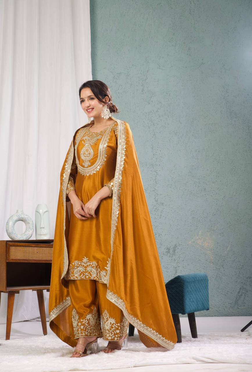 Pure Heavy Chinnon Silk -3022