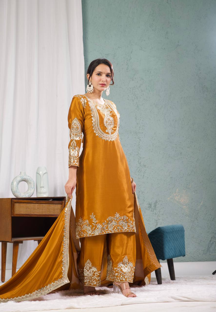 Pure Heavy Chinnon Silk -3022